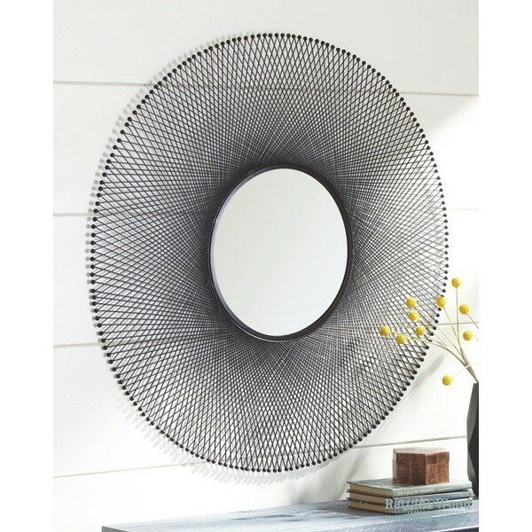 ЗЕРКАЛО НАСТЕННОЕ WALL DECOR A8010183 FERRISS Серый